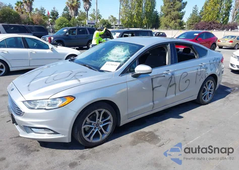 2017 Ford Fusion S из США, поврежденный, VIN 3FA6P0G79HR294637